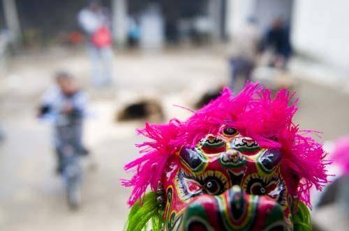 邳州纸塑狮子头：搏恶鬼、降妖魔，而今怎忍束高阁