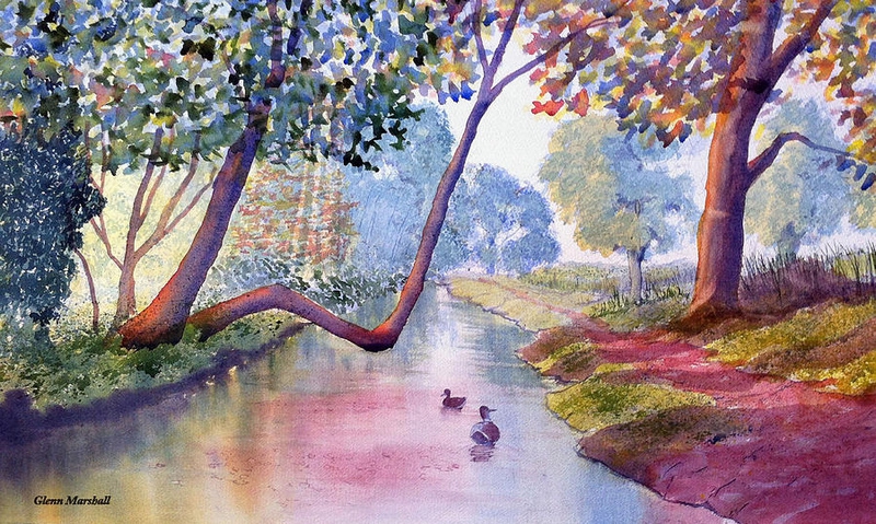 Glenn Marshall 水彩画02（21P） - 桃源居士 - 桃源居