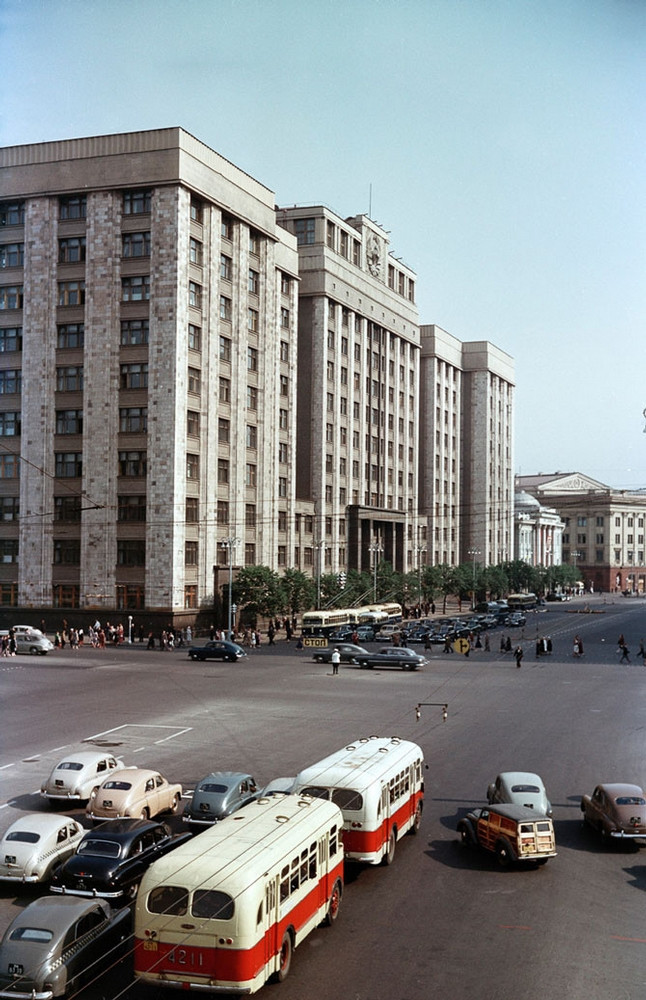 图集：20世纪50年代的莫斯科市容 - 沉默的麻雀 - 沉默的麻雀的博客