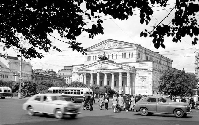 图集：20世纪50年代的莫斯科市容 - 沉默的麻雀 - 沉默的麻雀的博客